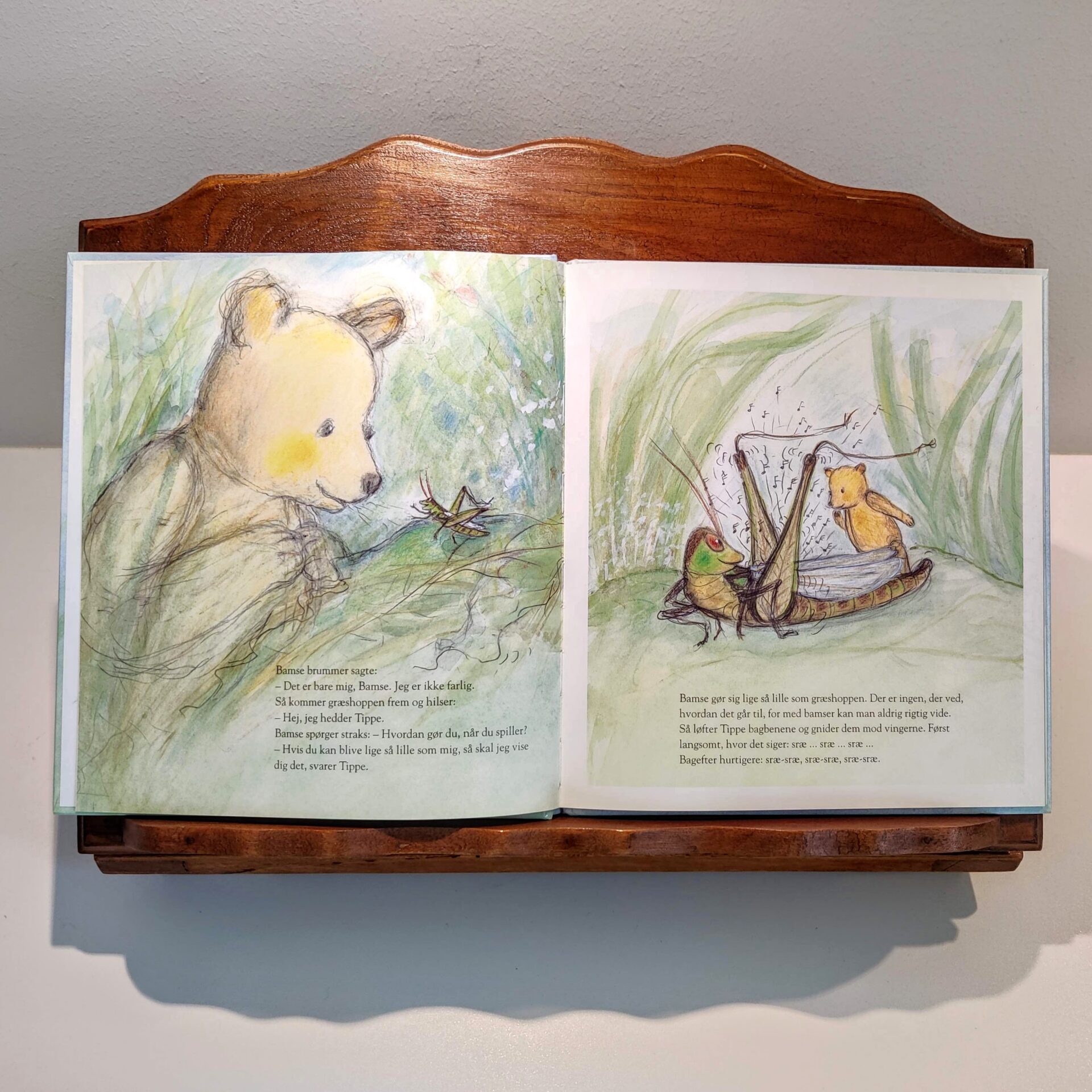 Bruno Bamse og græshoppen Tippe af Gunilla Ingves