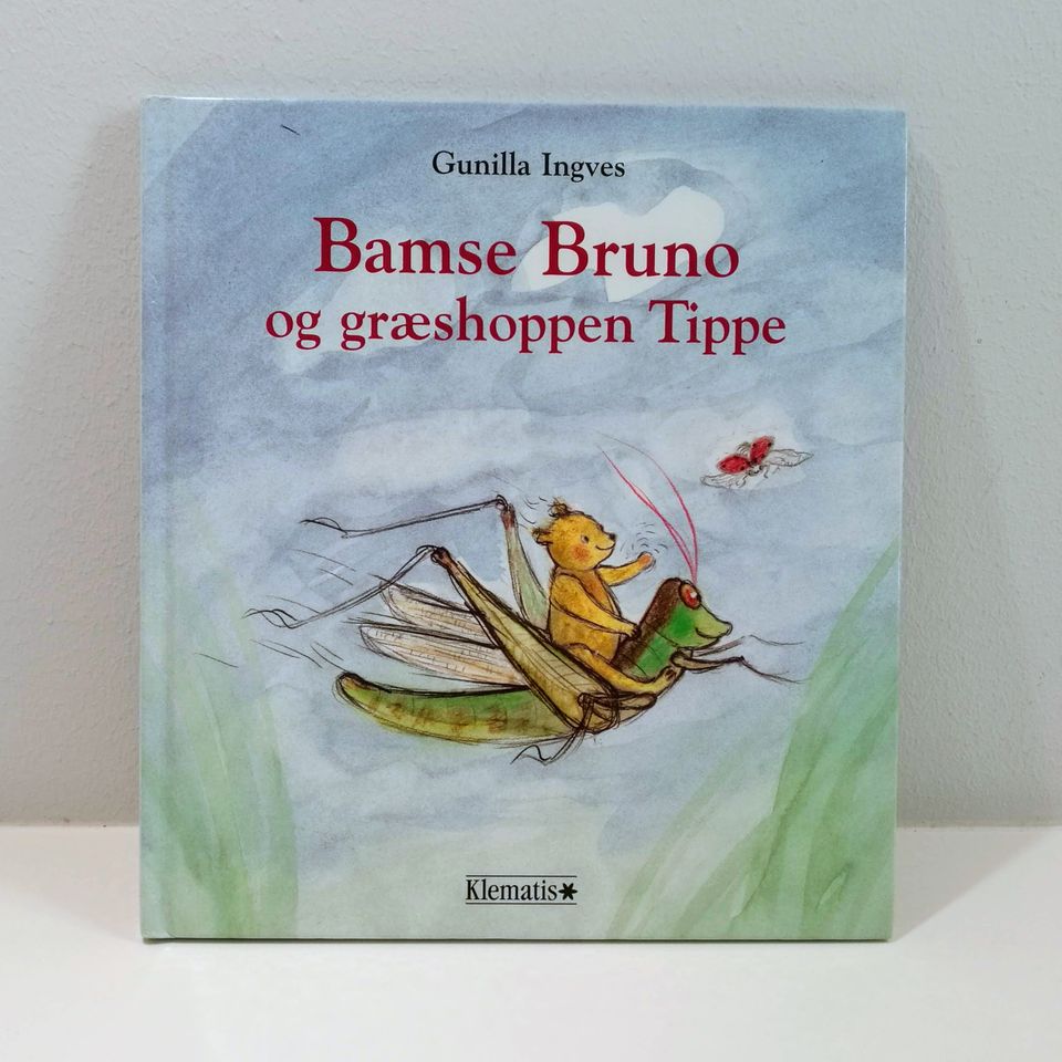Bruno Bamse og græshoppen Tippe" af Gunilla Ingves