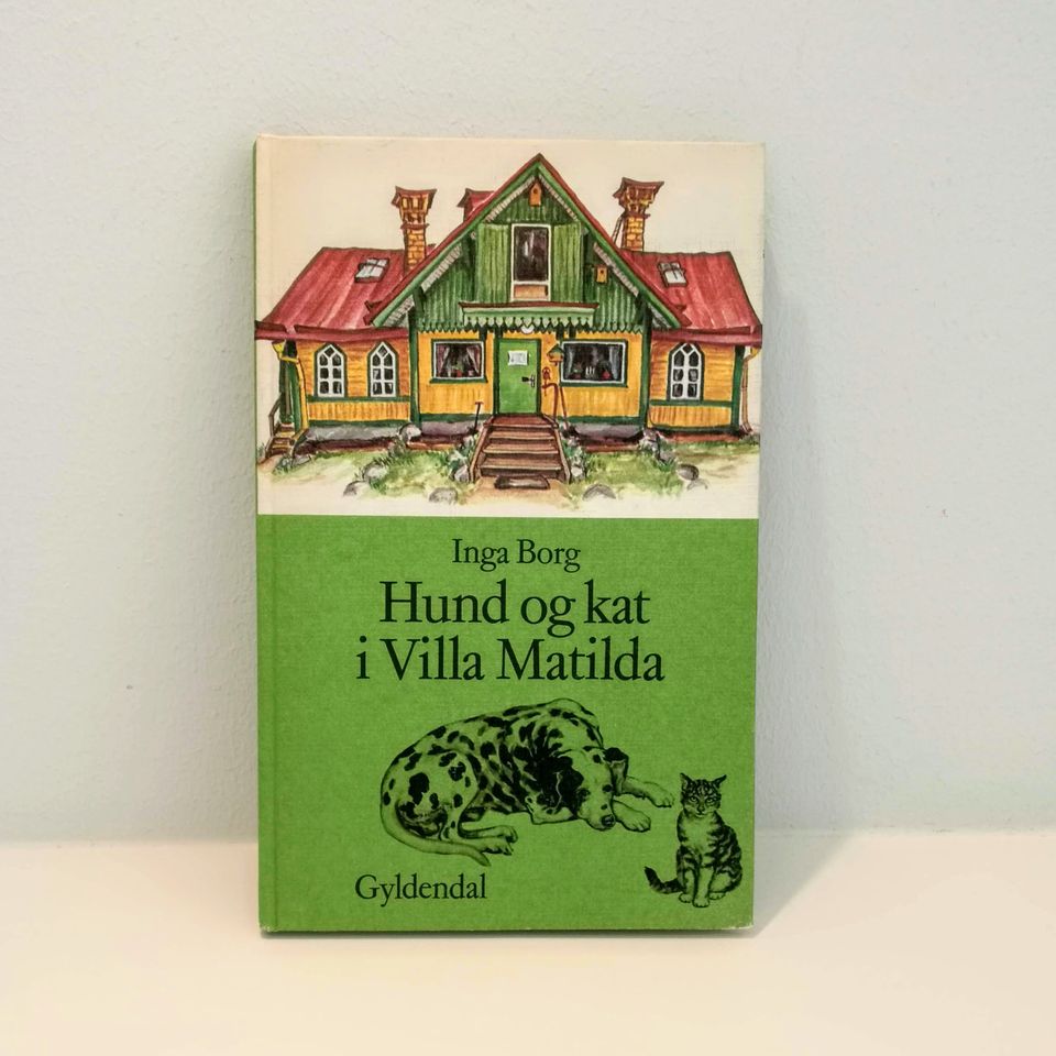 Hund og kat i villa Matilda af Inga Borg