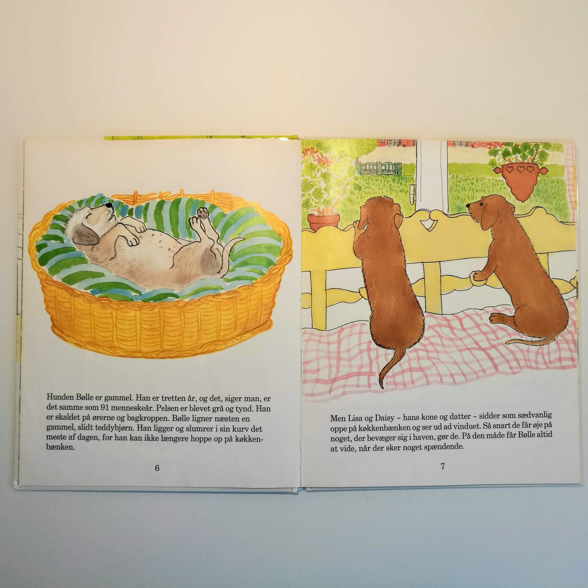 Hunden Bølle bliver gammel af Gunilla Ingves