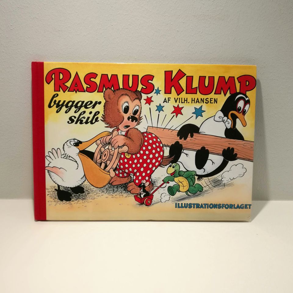 Rasmus Klump bygger skib af Vilh. Hansen