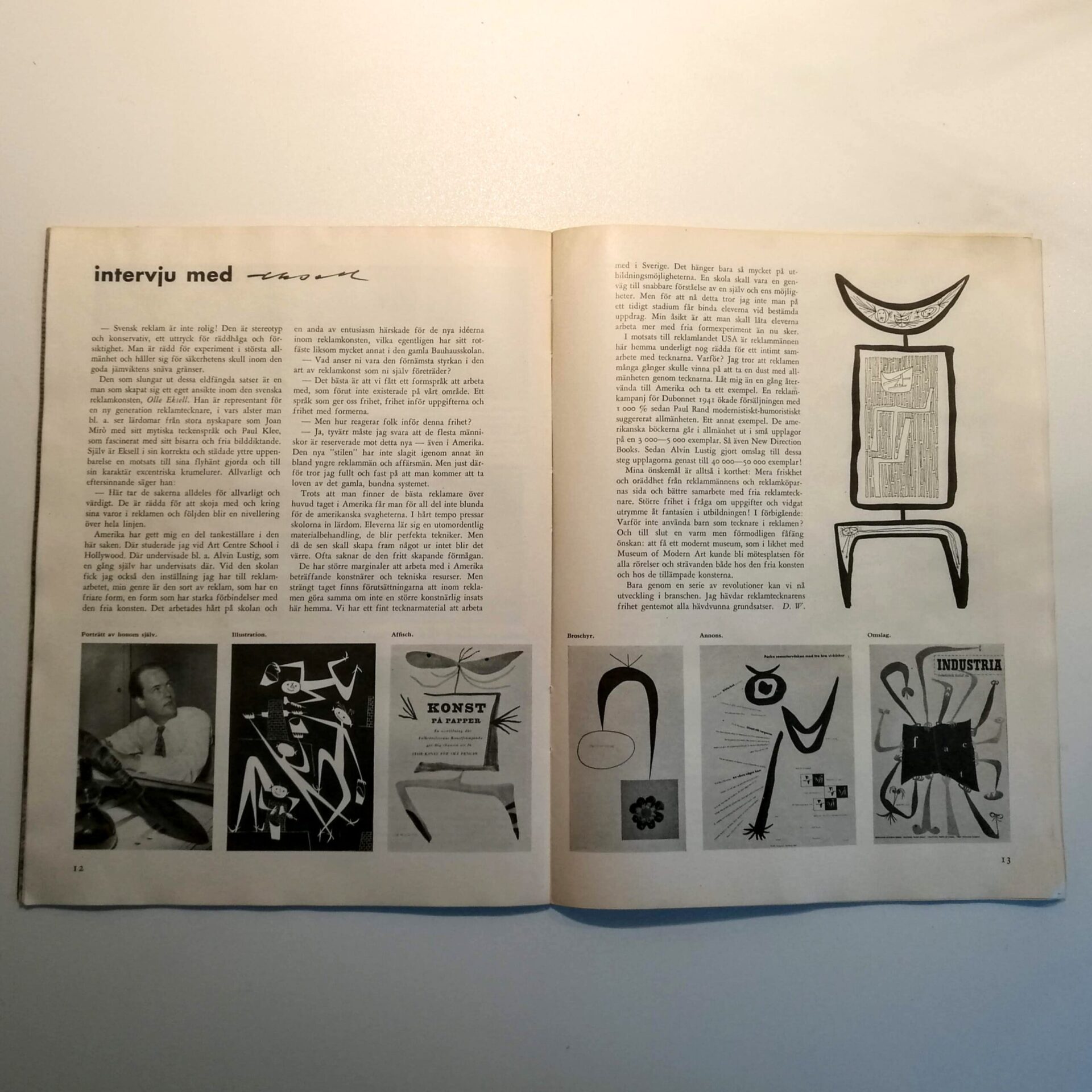 Form - Svenska Slöjdforeningens Tidsskrift 1951 - Billede 2