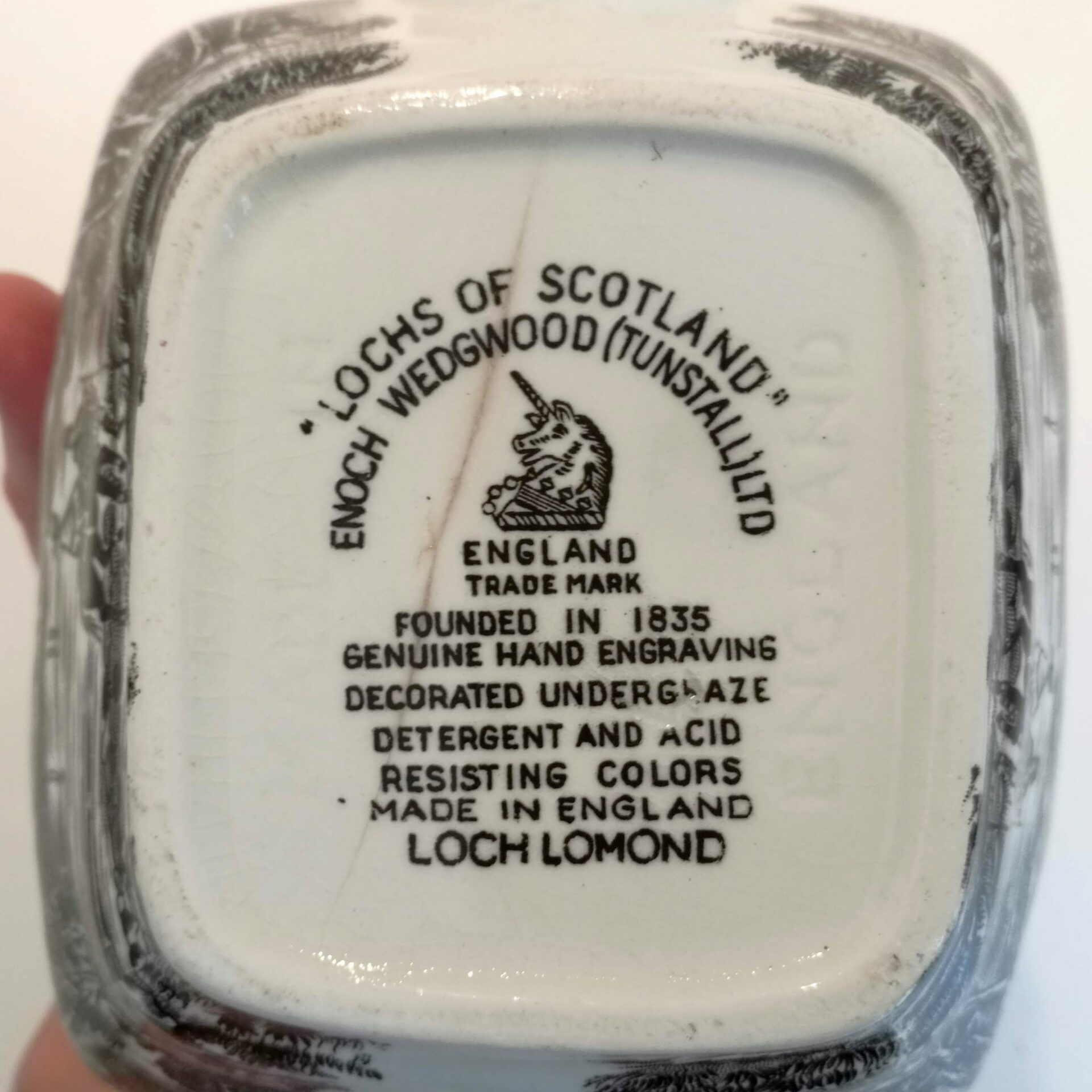 Enoch Wedgewood tekande - Lochs of Scotland - Billede 4