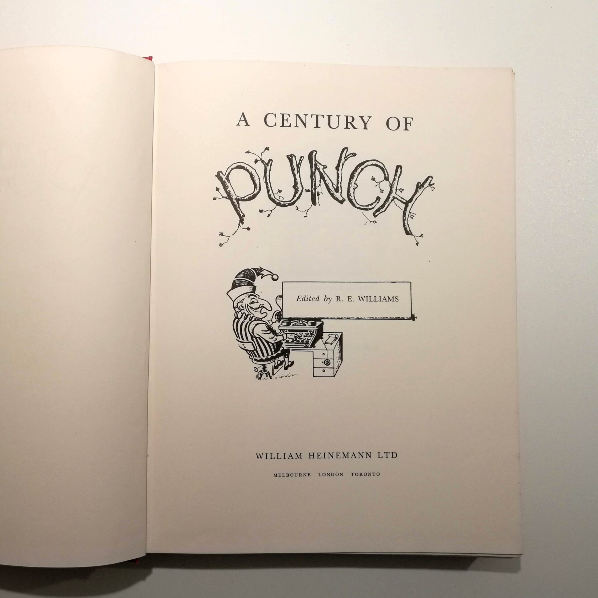 A century of Punch. Edited by R.E. Williams - Billede 2