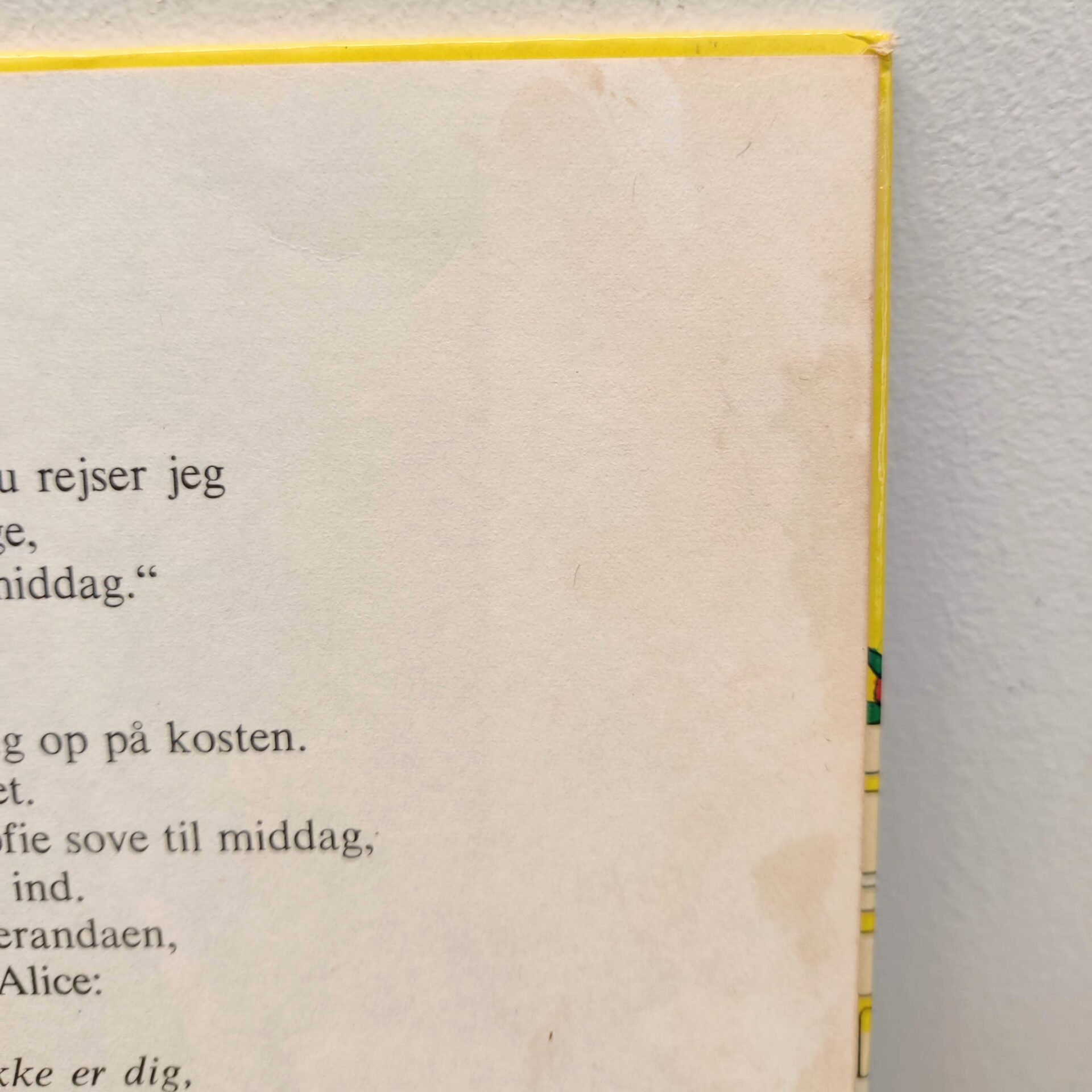Sig til lykke Amalie