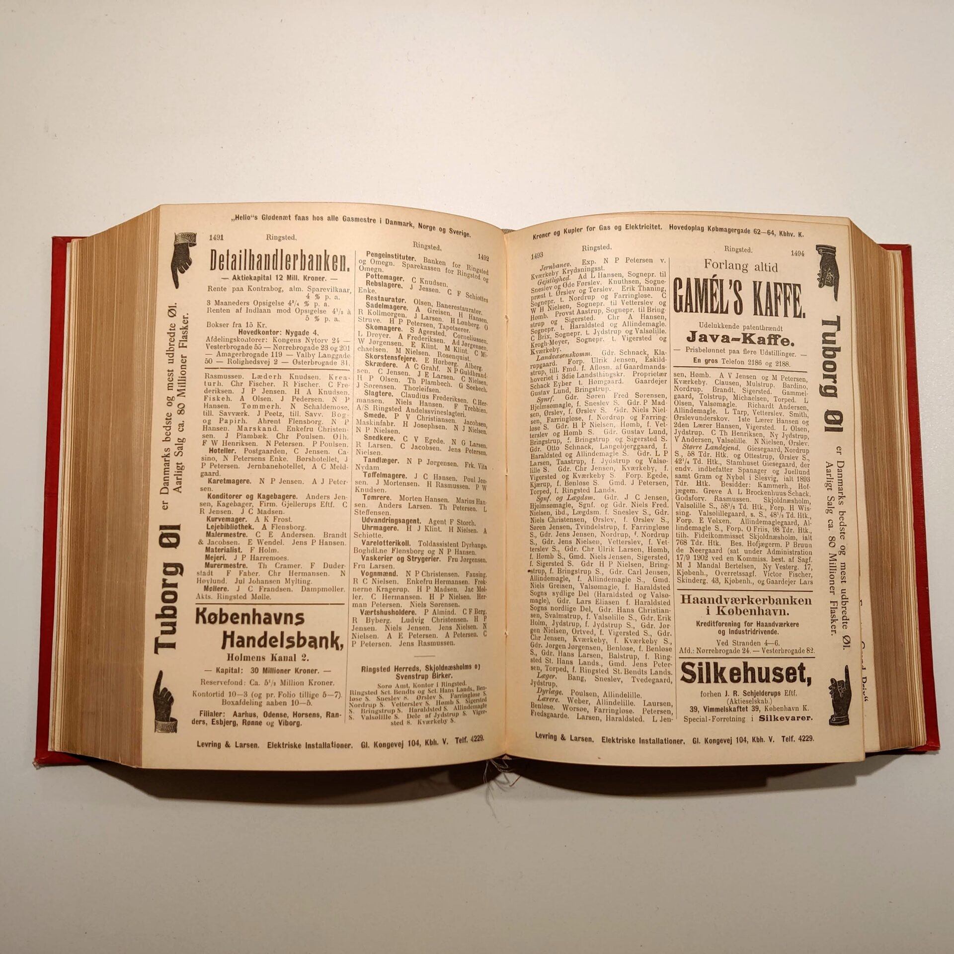 Kongeriget Danmarks Handels-Kalender 1908 - 1909 - Billede 4
