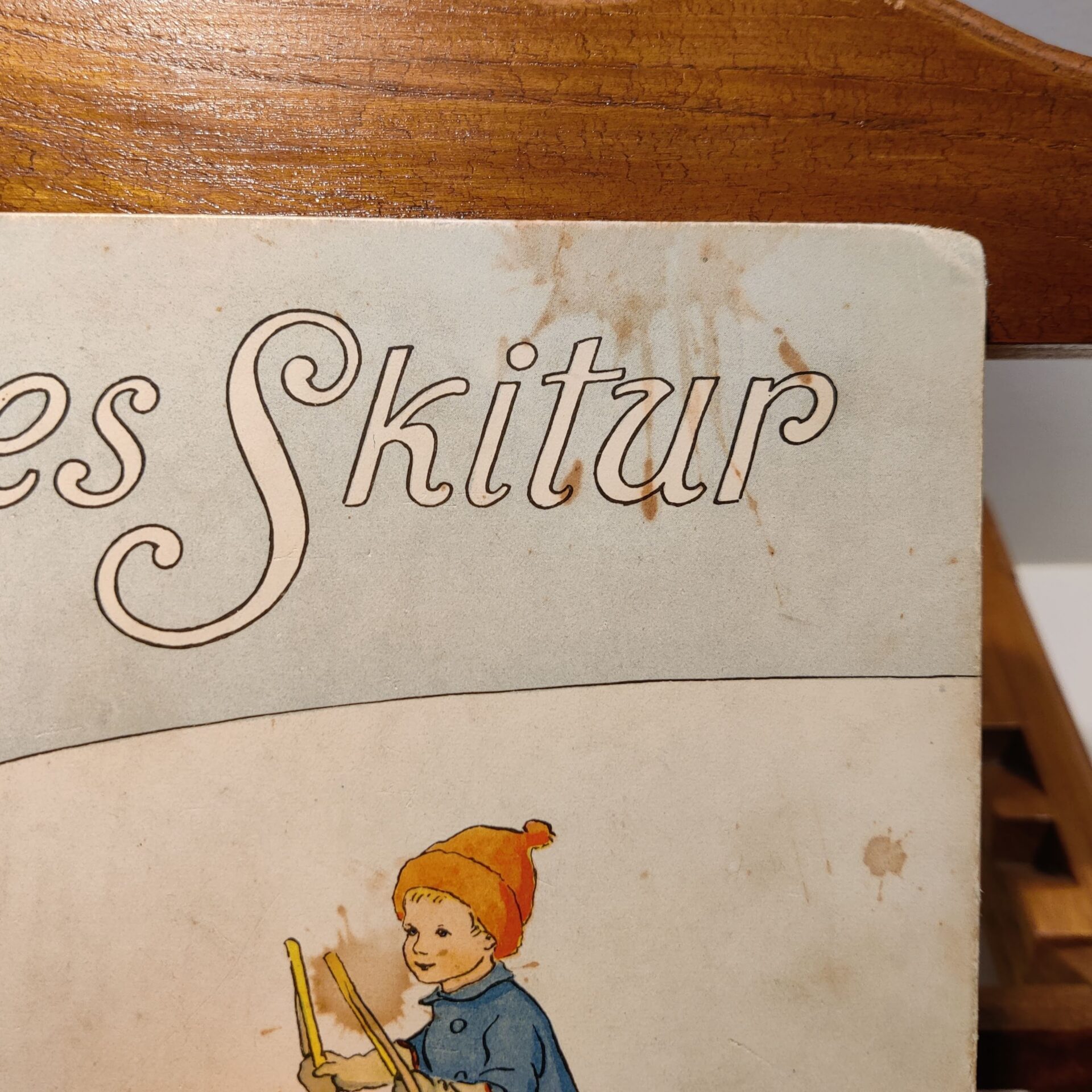 Oles Skitur af Elsa Beskow. - Billede 5