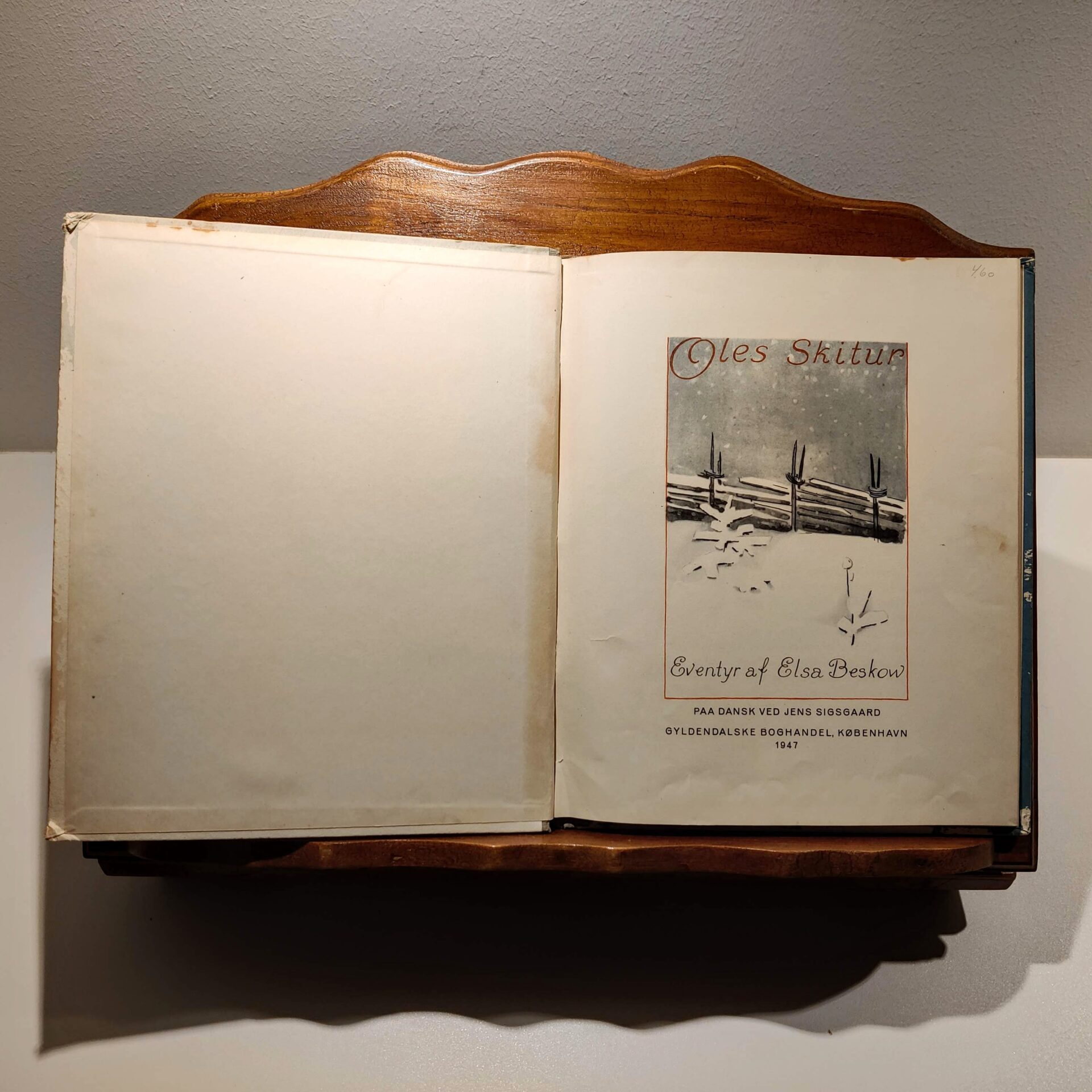 Oles Skitur af Elsa Beskow. - Billede 2