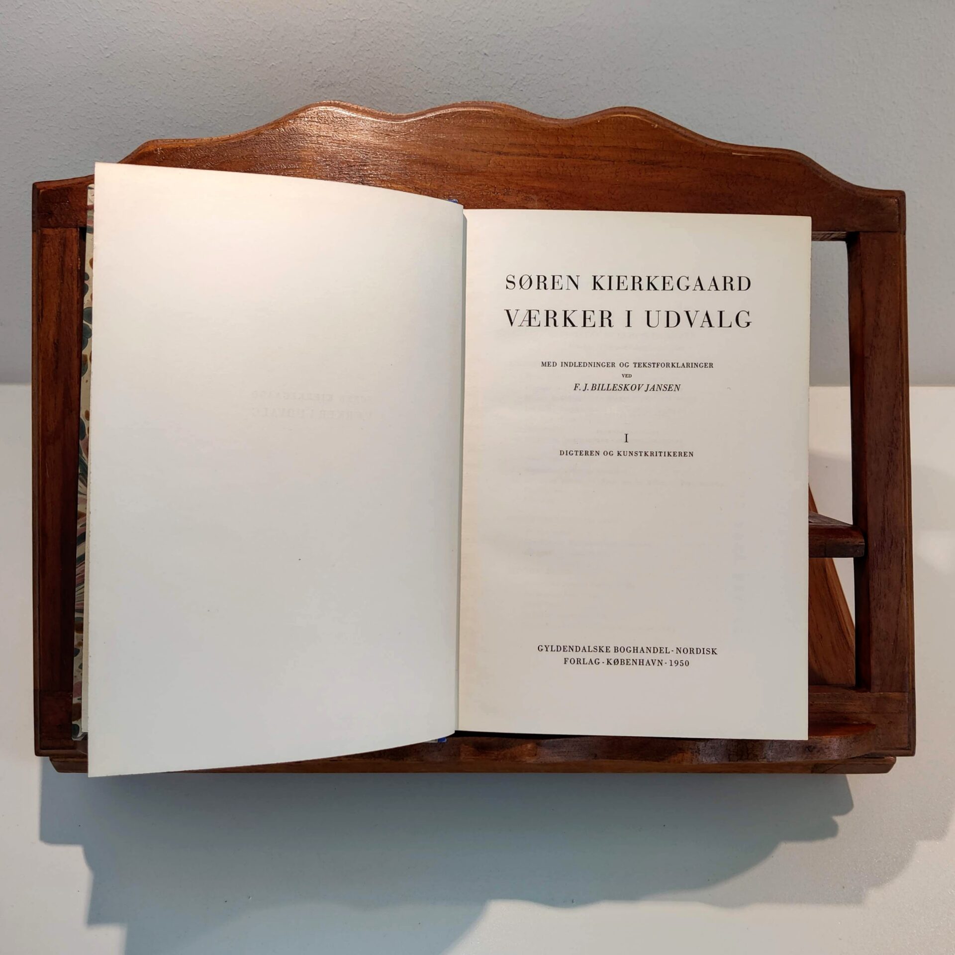 Søren Kierkegaard værker i udvalg I - IV