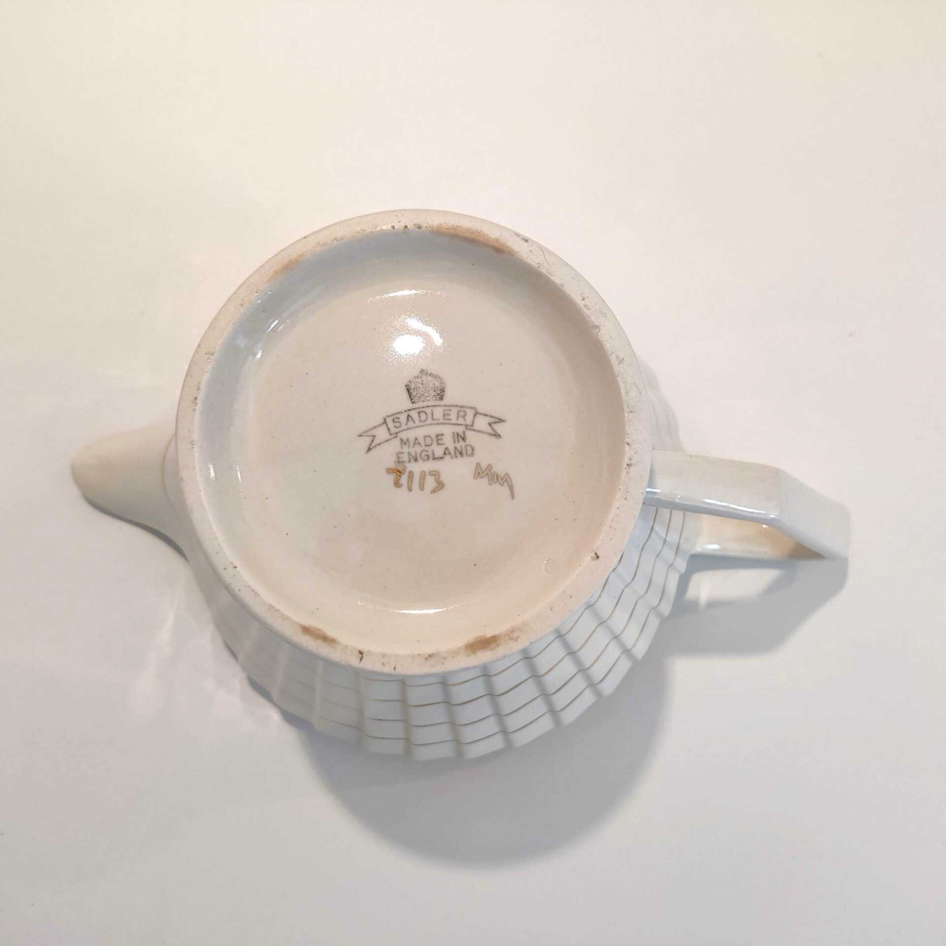 Vintage Art Deco Sadler tekande