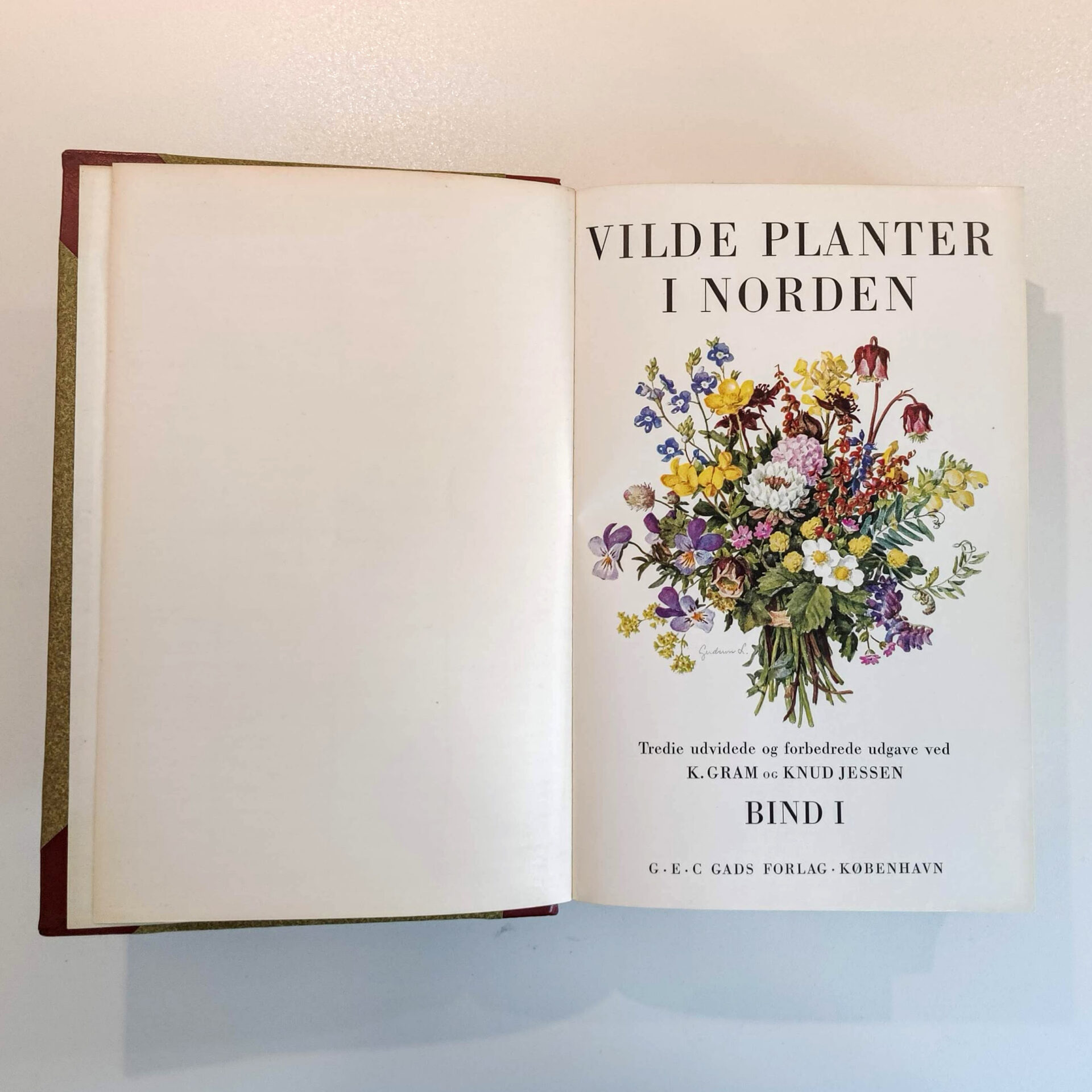 Vilde planter i Norden 1 - 4 af K. Gram og Knud Jessen - Billede 2