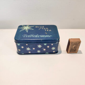 Vintage Blue Star Tea dåse
