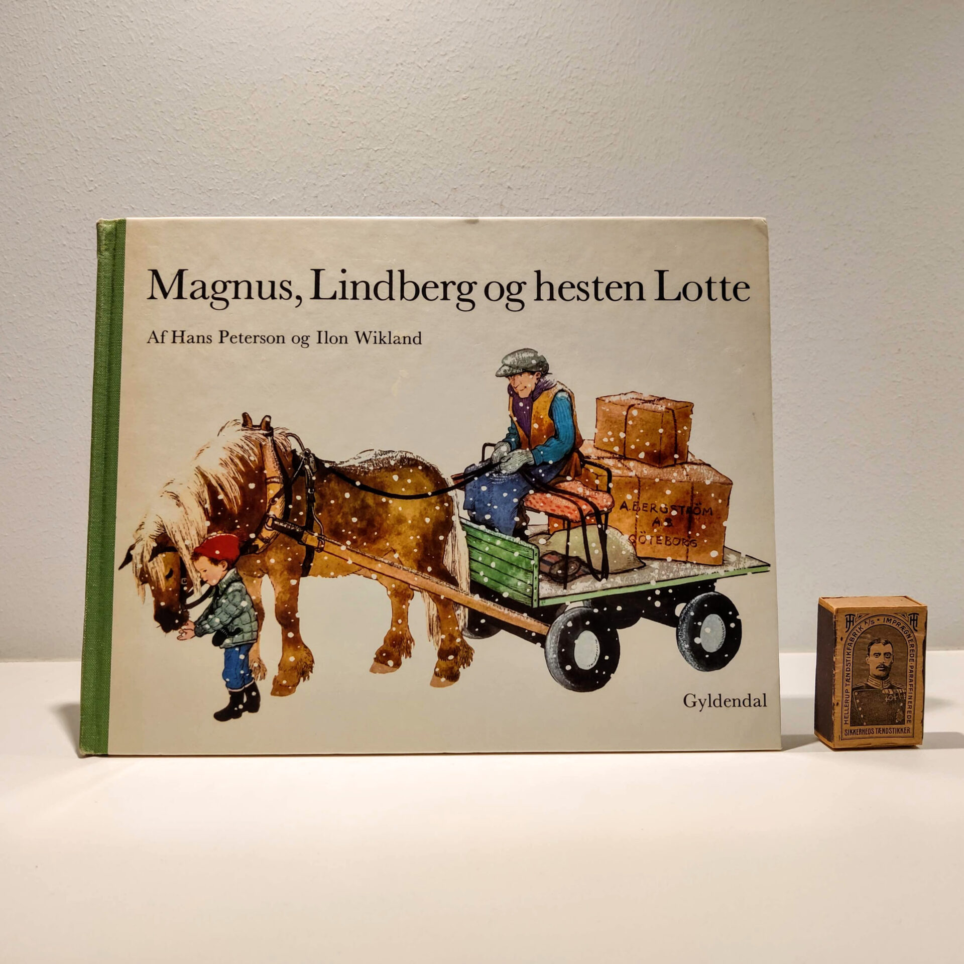 Magnus, Lindberg og hesten Lotte af Hans Peterson