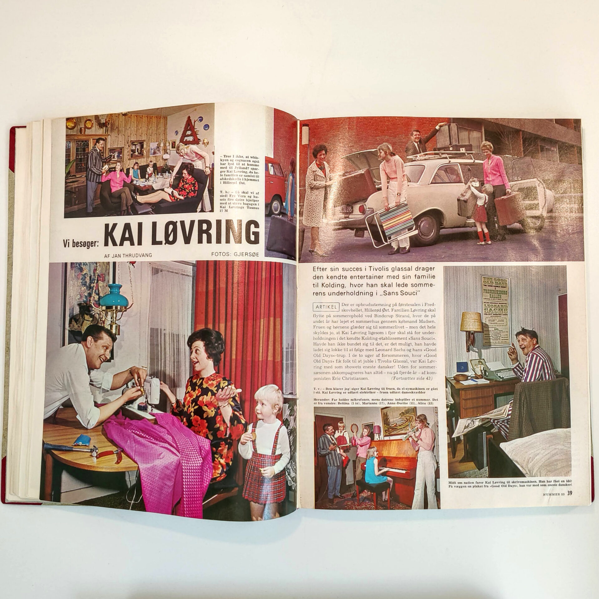 Udklipssamling: "Danske scenekunstnere" bd. I - II - Billede 3