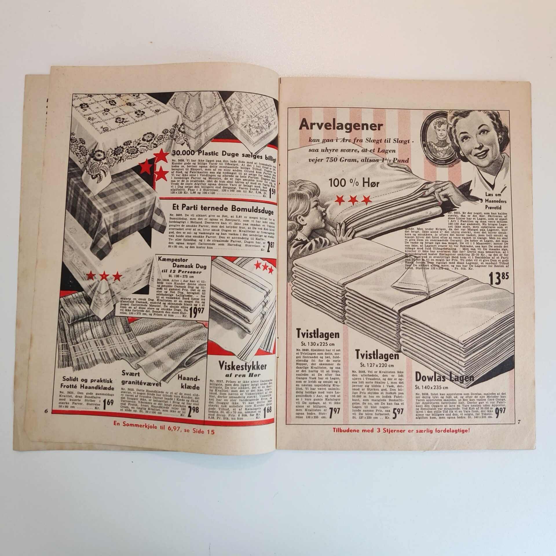 Varekatalog Sommers Magasiner - Udsalg 1956 - Billede 2