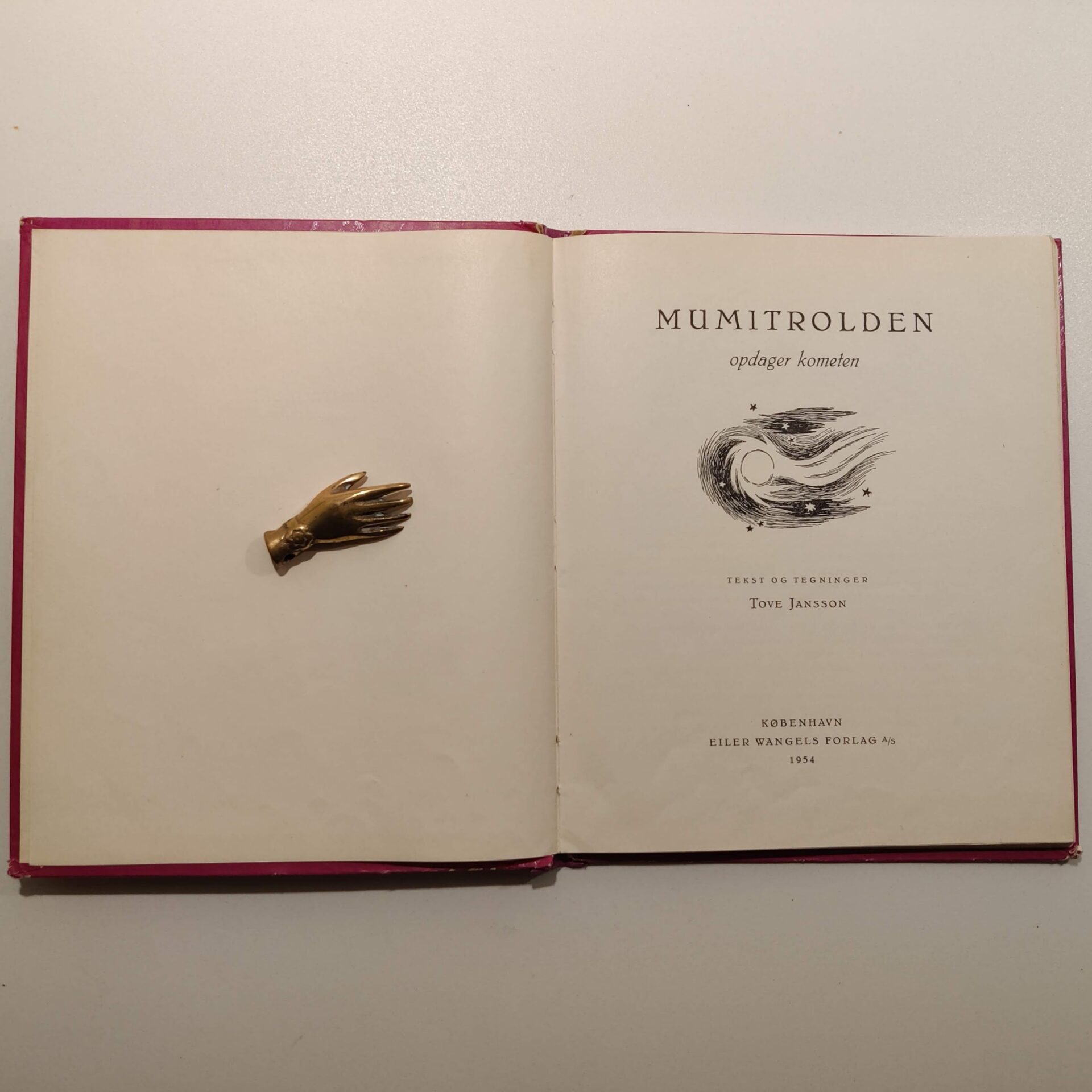 Mumitrolden opdager kometen af Tove Jansson - Sjælden bog - Billede 4