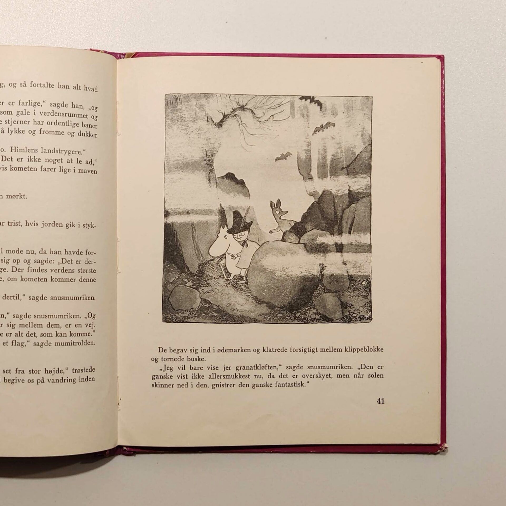 Mumitrolden opdager kometen af Tove Jansson