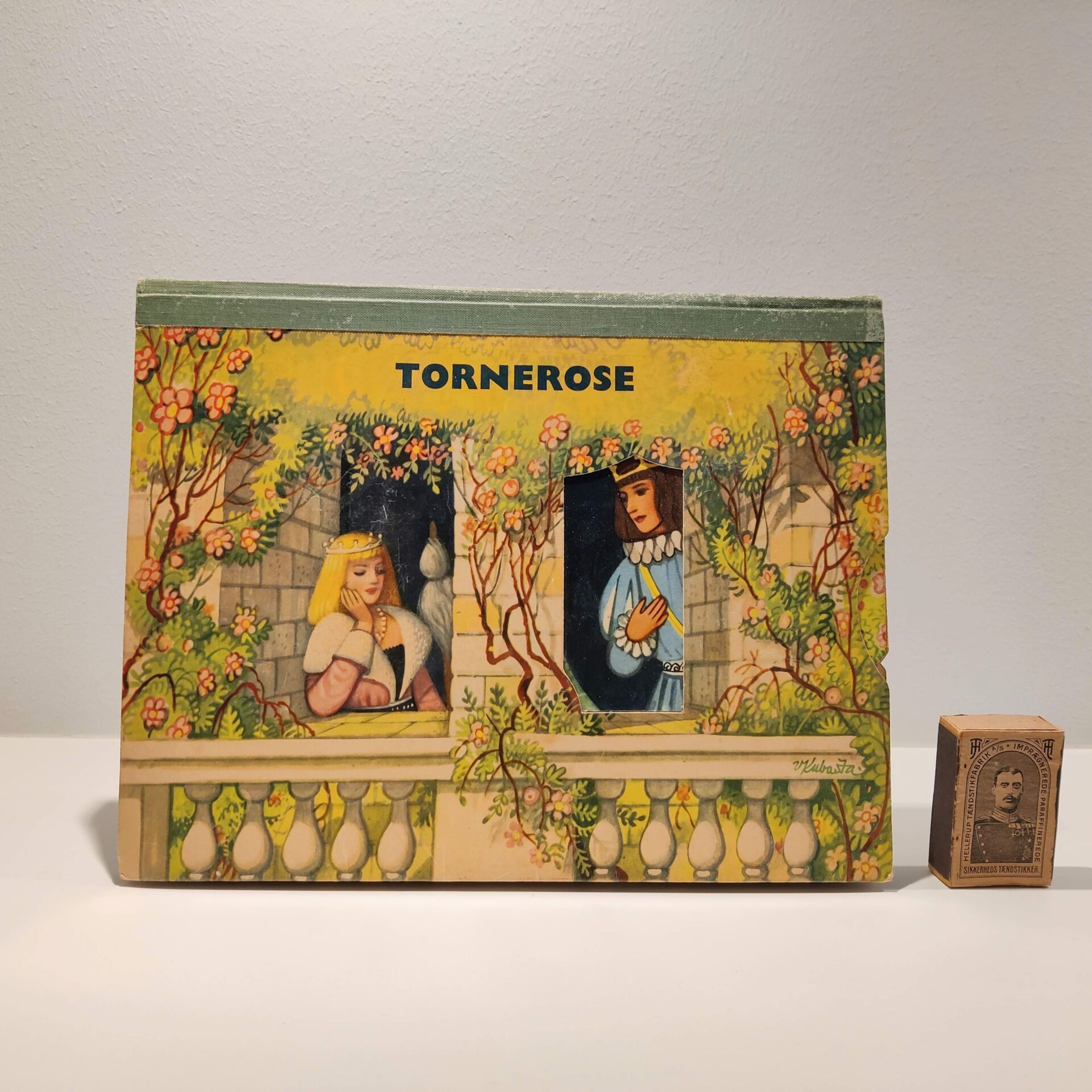 Tornerose retro pop-up bog.