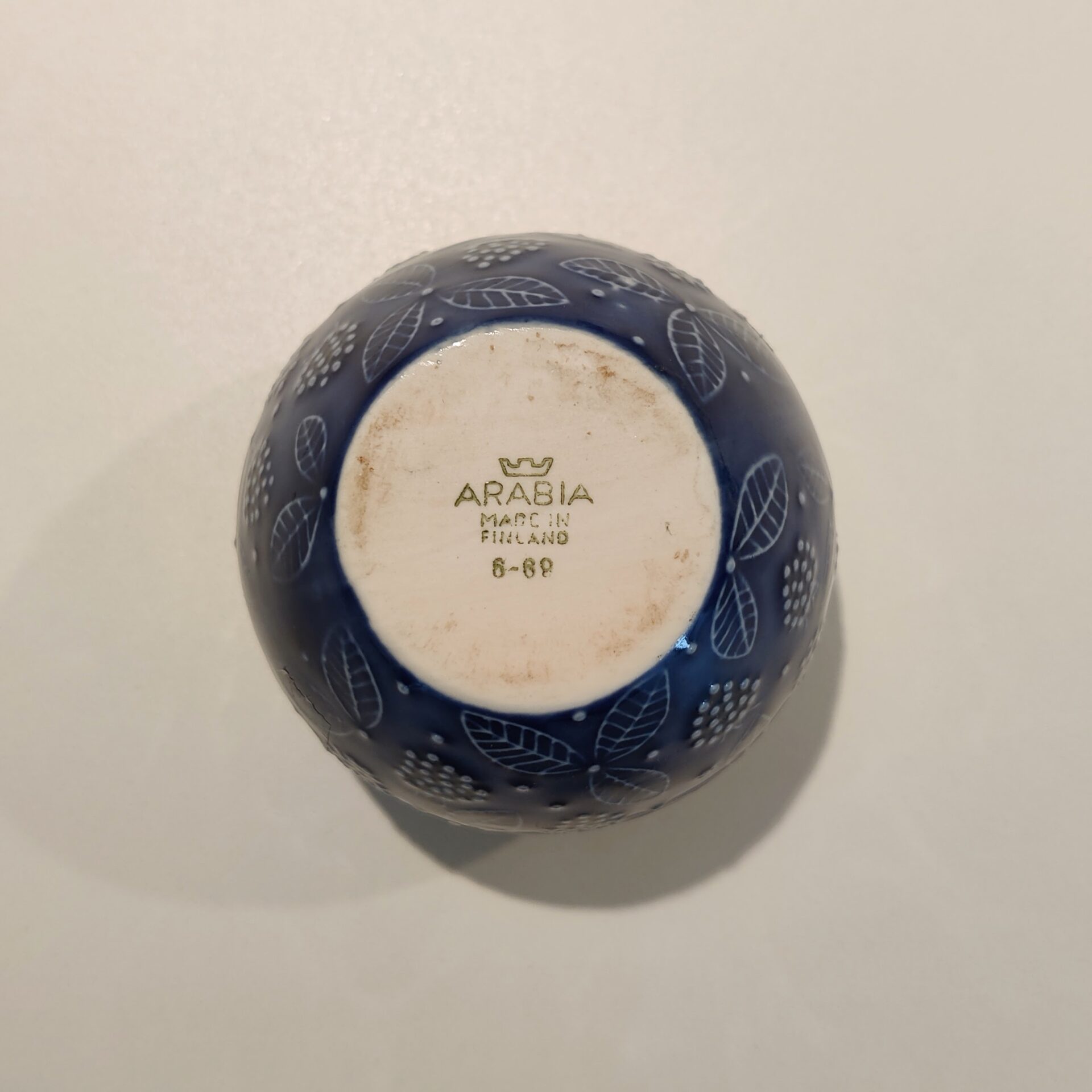 Arabia marmeladekrukke af Ulla Procopé