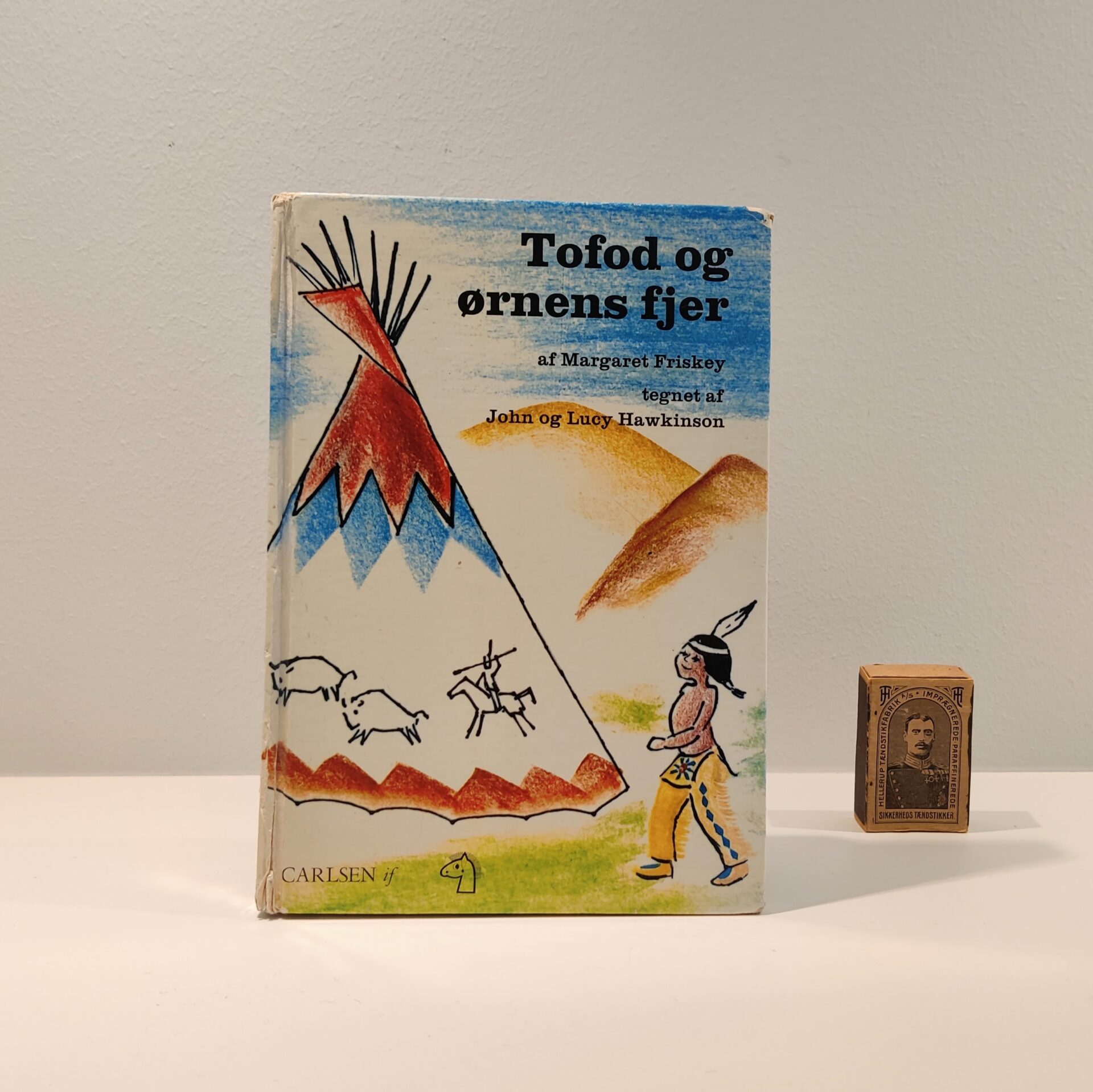 To-fod og ørnens fjer af Margaret Friskley
