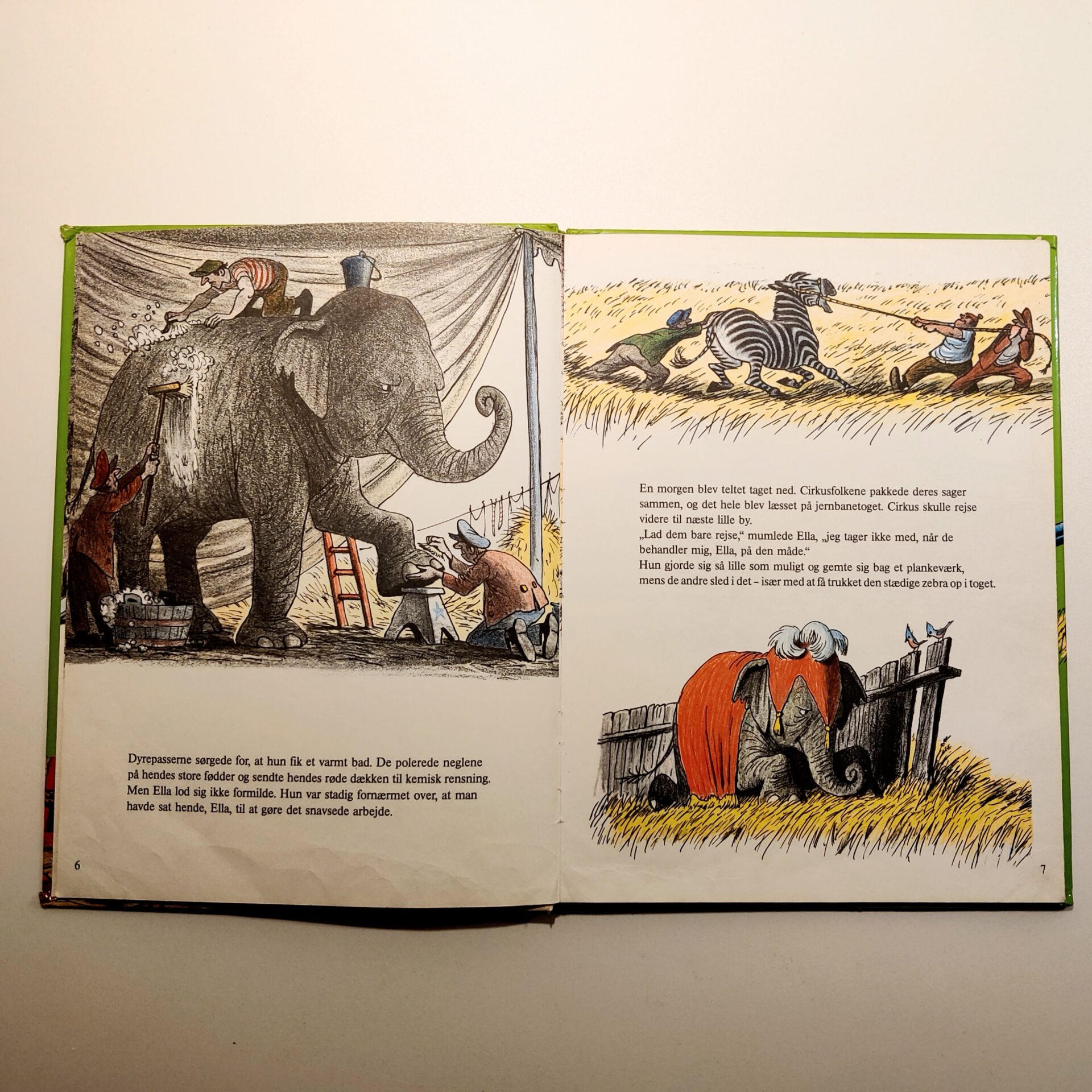 Cirkuselefanten Ella stikker af af Bill Peet - Billede 2