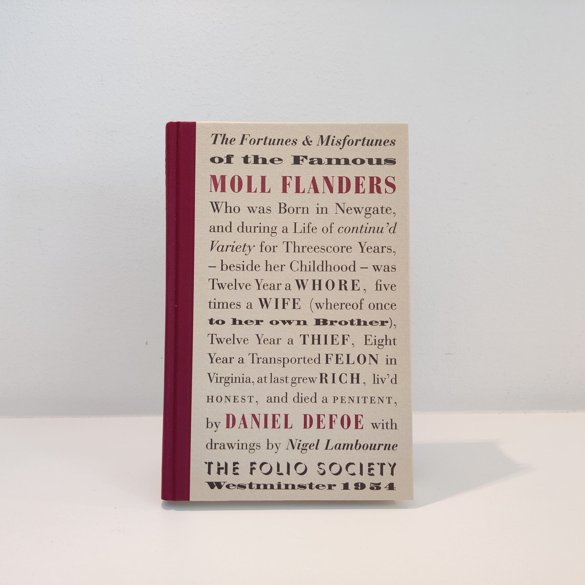 Moll Flanders by Daniel Defoe