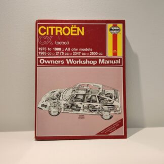 Citroën CX 1975 - 1988 : Owners Workshop Manual