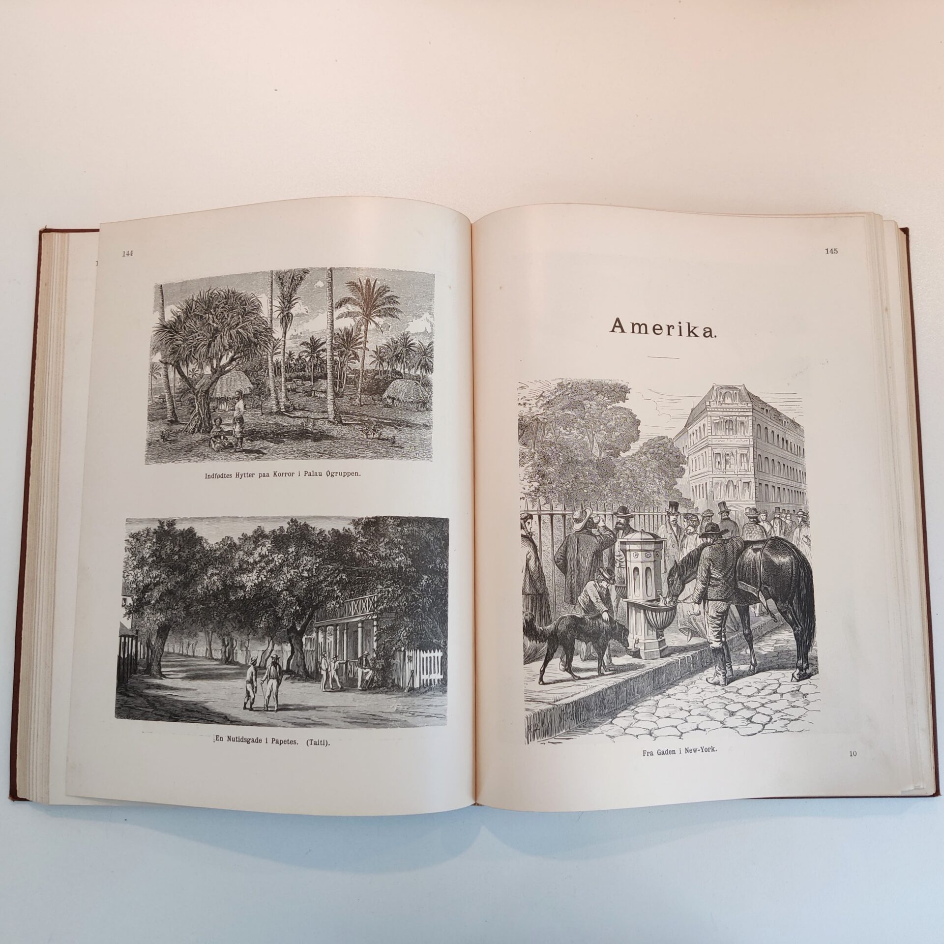Geografiske billeder udgivne af N.C. Rom