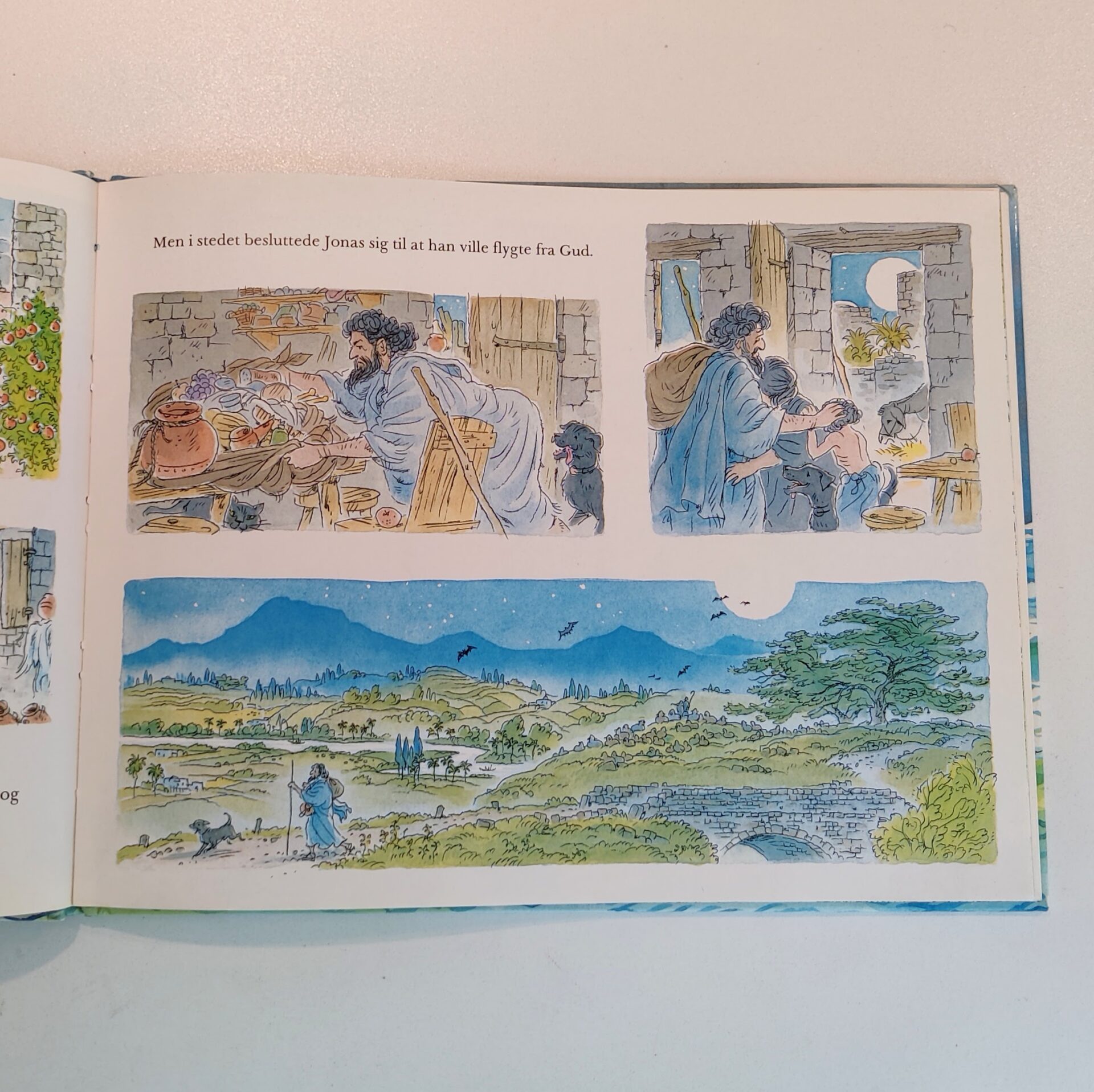 Jonas og hvalfisken genfortalt og illustreret af Peter Spier - Billede 2
