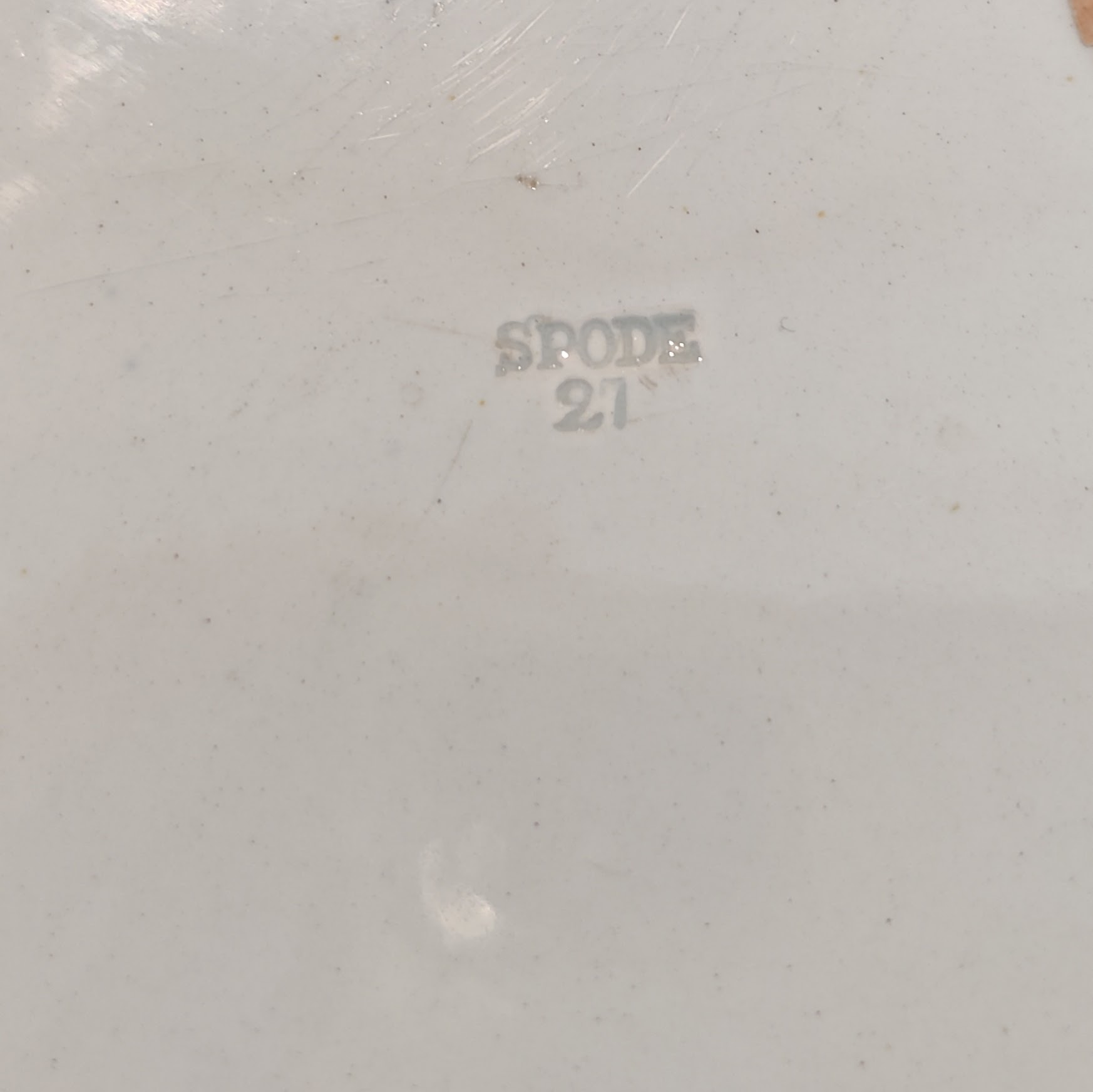 Spode Italian middagstallerken